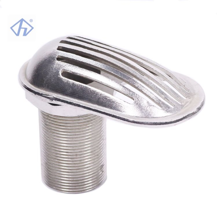 Thru Hull Intake Strainer High Speed Thru Hull Scoop Strainer Threaded