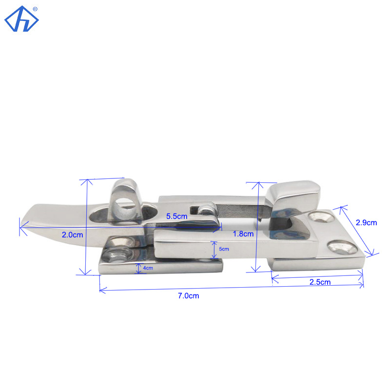 Stainless Steel 316 Marine Pactrade Marine 15° Flush Mount Fishing Rod Holder – Heavy Duty S.S 316 For Boats 15 Degree Flush Mount Rod Holder
