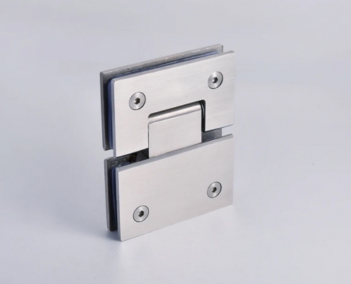 Hardware del soporte de la puerta de la bisagra de vidrio de la puerta de la ducha del acero inoxidable de 180 grados