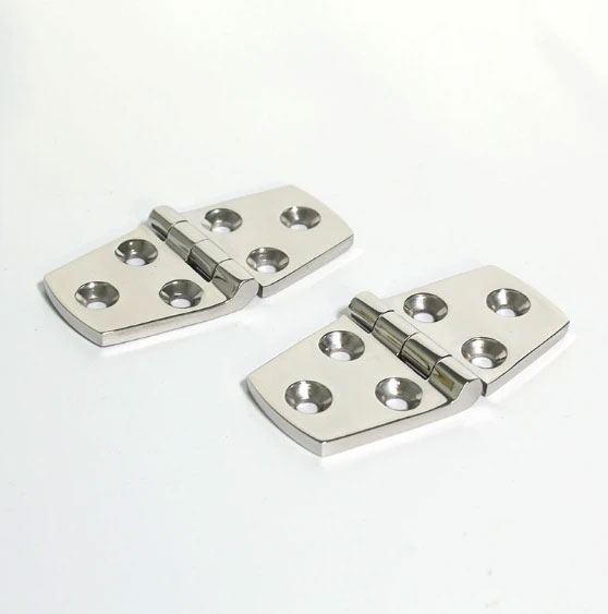 Marine Grade 316 Stainless Steel 4Packs 2 Heavy Duty Casting Solid Mirror-Like Butt Hinge Door Hings for Boat Yacht,RVS 