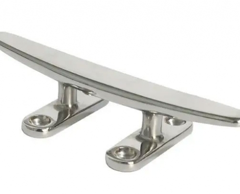 Boat Yacht Marine Grade Stainless Steel Low Flat Cleat For Deck Rope Tie