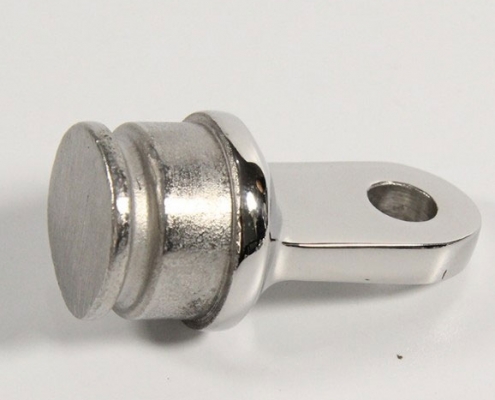 Stainless Steel Tube Plug Pipe Stopper For 25mm Pipe /BIMINI Top Eye End Slide Cap