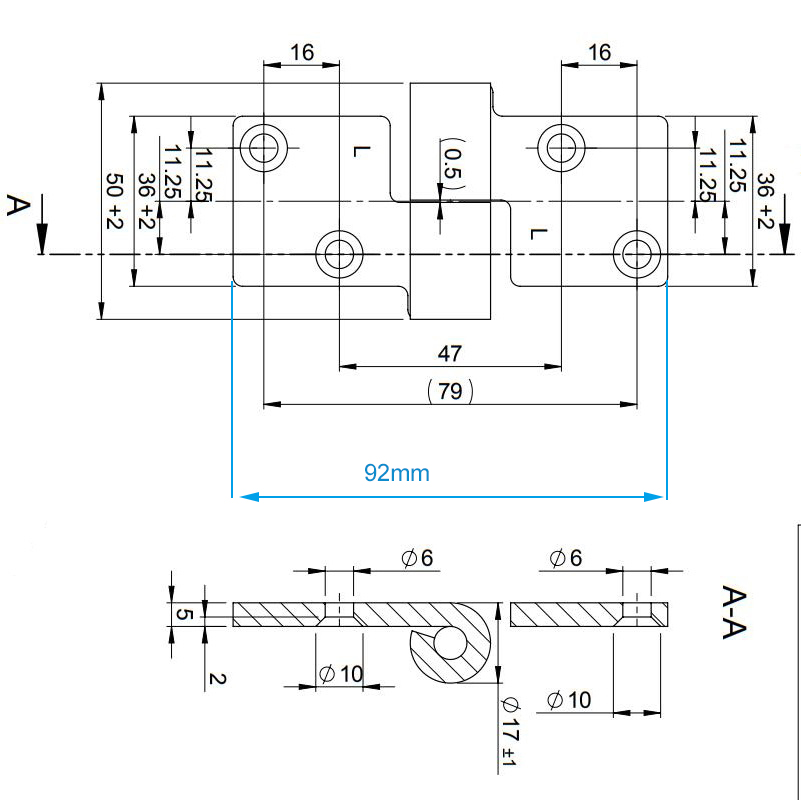 marine take aprt hinge