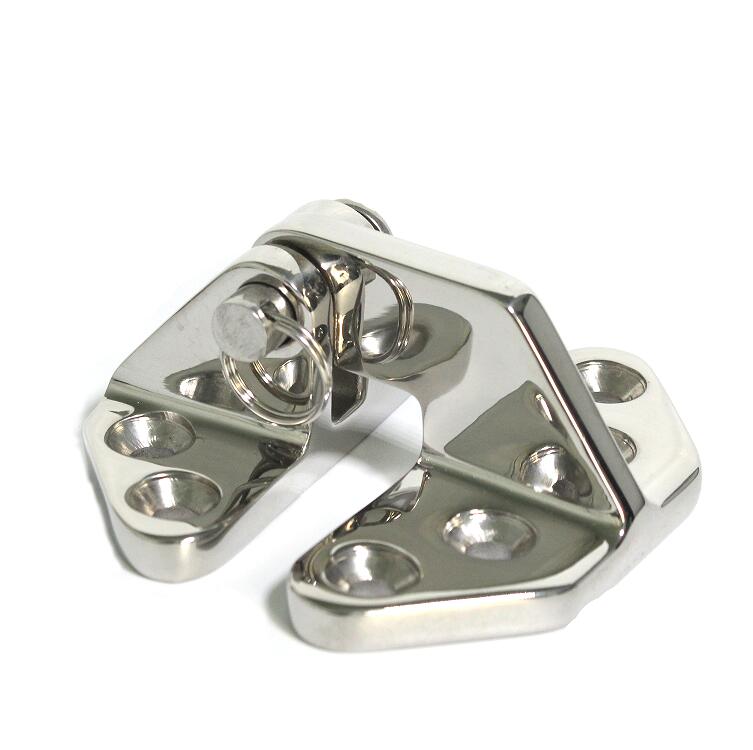 Marine Yacht Boat Hatch Hinge with Removable Pin 316 Grade Stainless Steel 