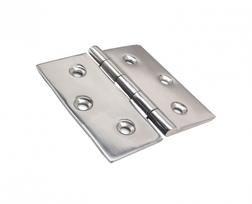 Industrial Hinges Heavy Duty Large Size 76*76mm Stainless Steel 316