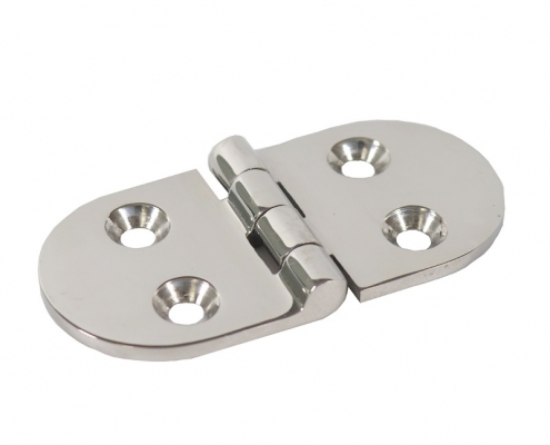 Heavy Duty Mirror Polished Stainless Steel Hinges Boat Hardware76*38mm