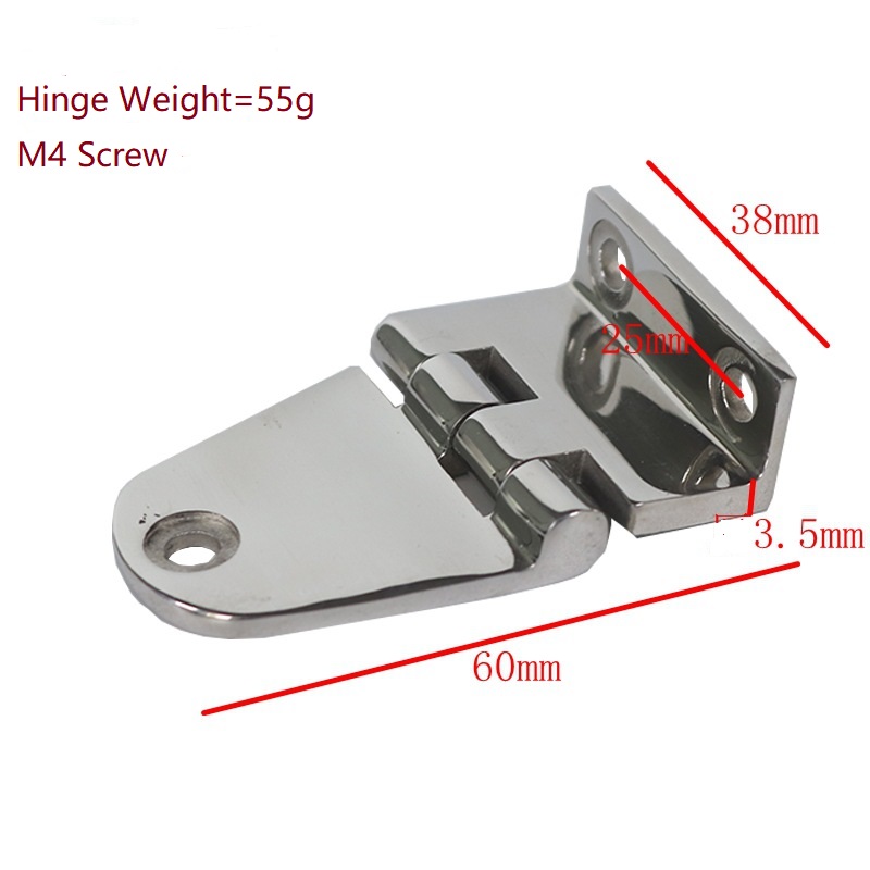 Stainless steel 304 Precision Casting Heavy Duty 60*38mm Hinges 