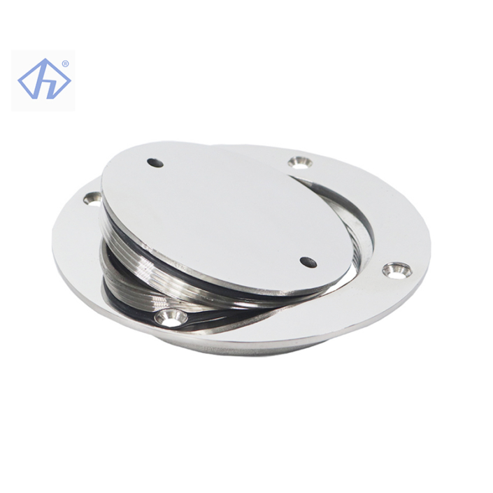 Stainless Steel Round Marine Boat Deck Plate Inspection Access Hatch