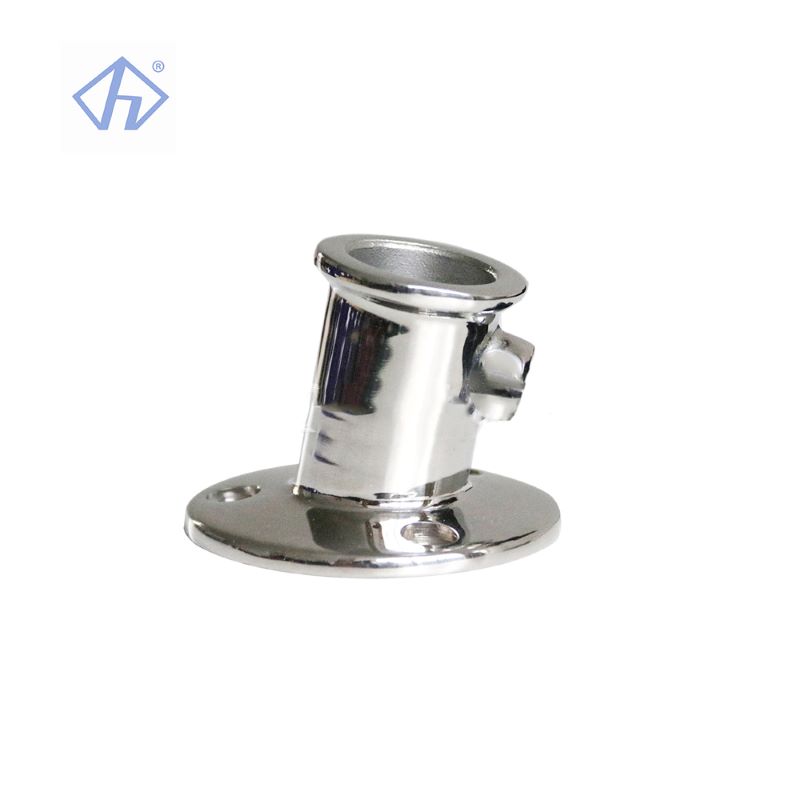 Flag Pole Kit SUPVOX Stainless Steel Boat Flagpole Holder | Marine Flag Mount For Yachts & Boats | Weather Resistant Flag Display Boat Flag Mounting Bracket