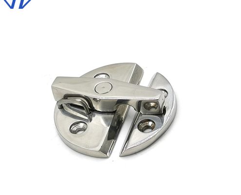 Casted Door Hinge Door Hasp Lock Stainless Polished Round Door Button